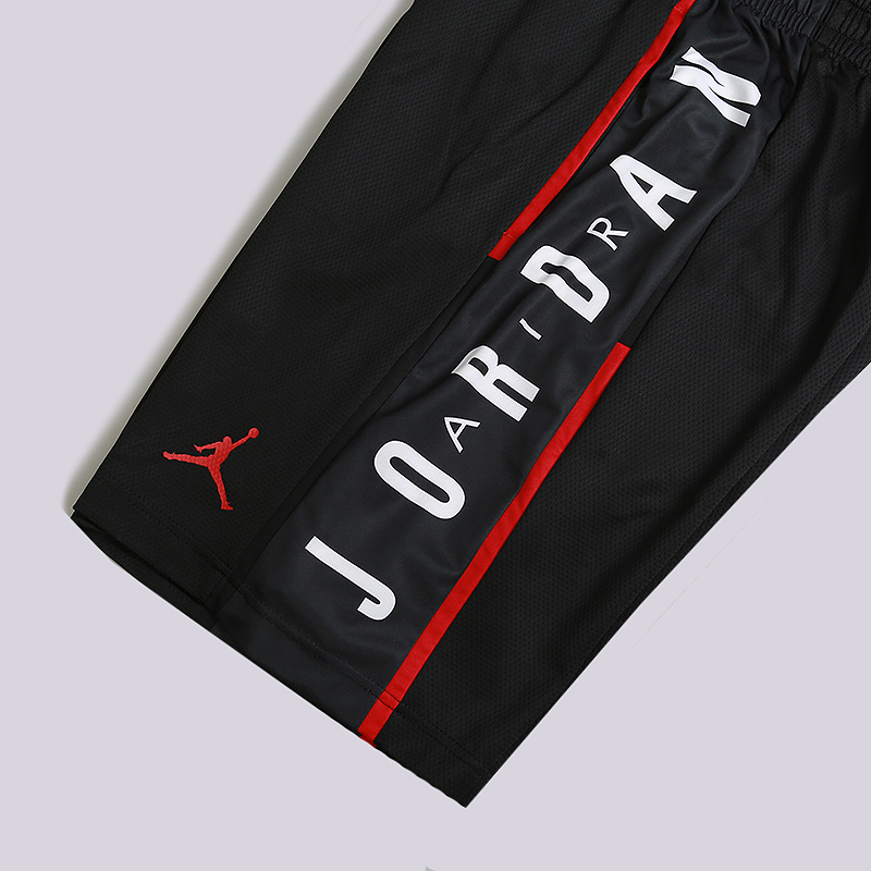 мужские черные шорты Jordan Rise Basketball Shorts 888376-010 - цена, описание, фото 2